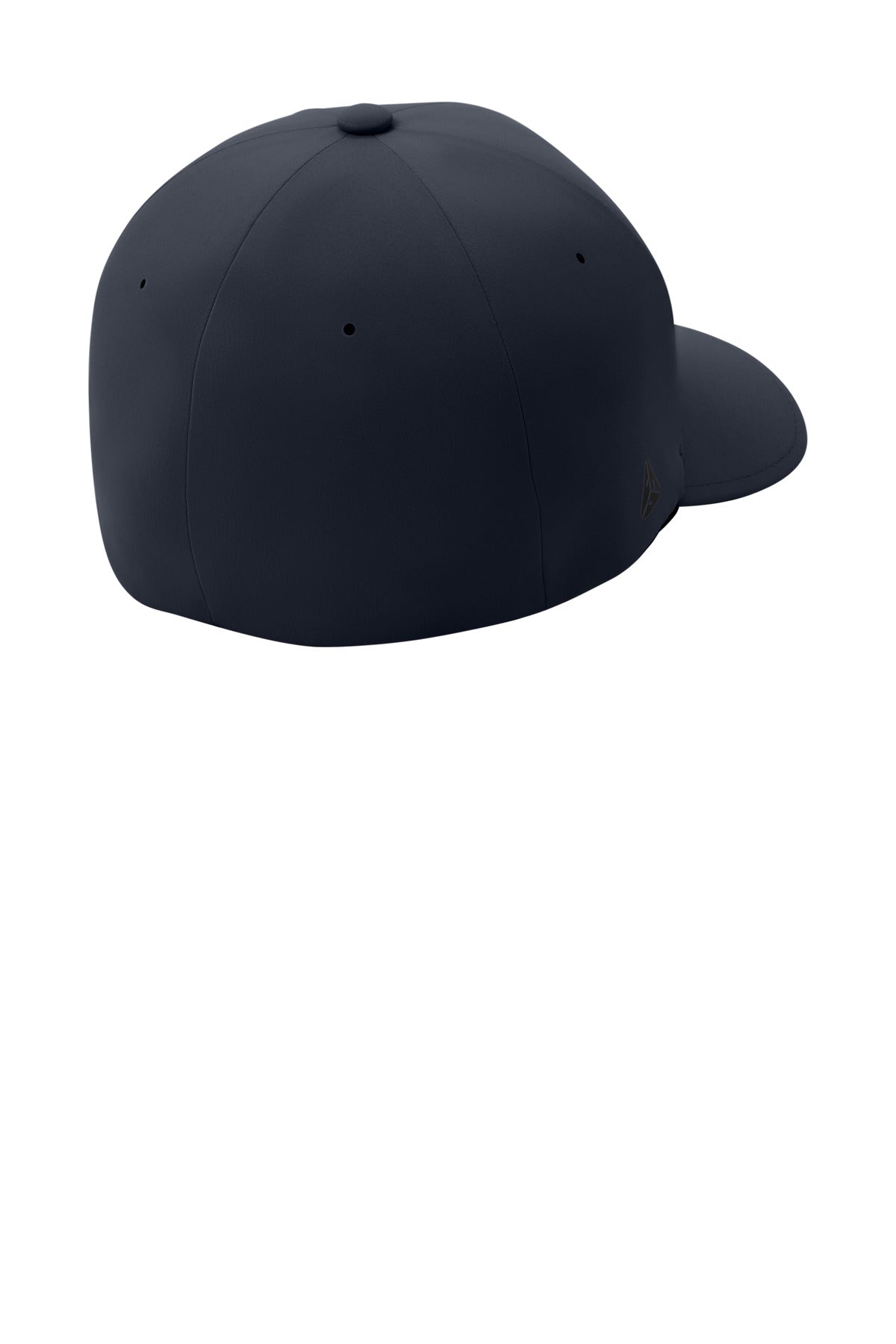 Rear View of Navy Port Authority Flexfit Delta Cap. C938 plain