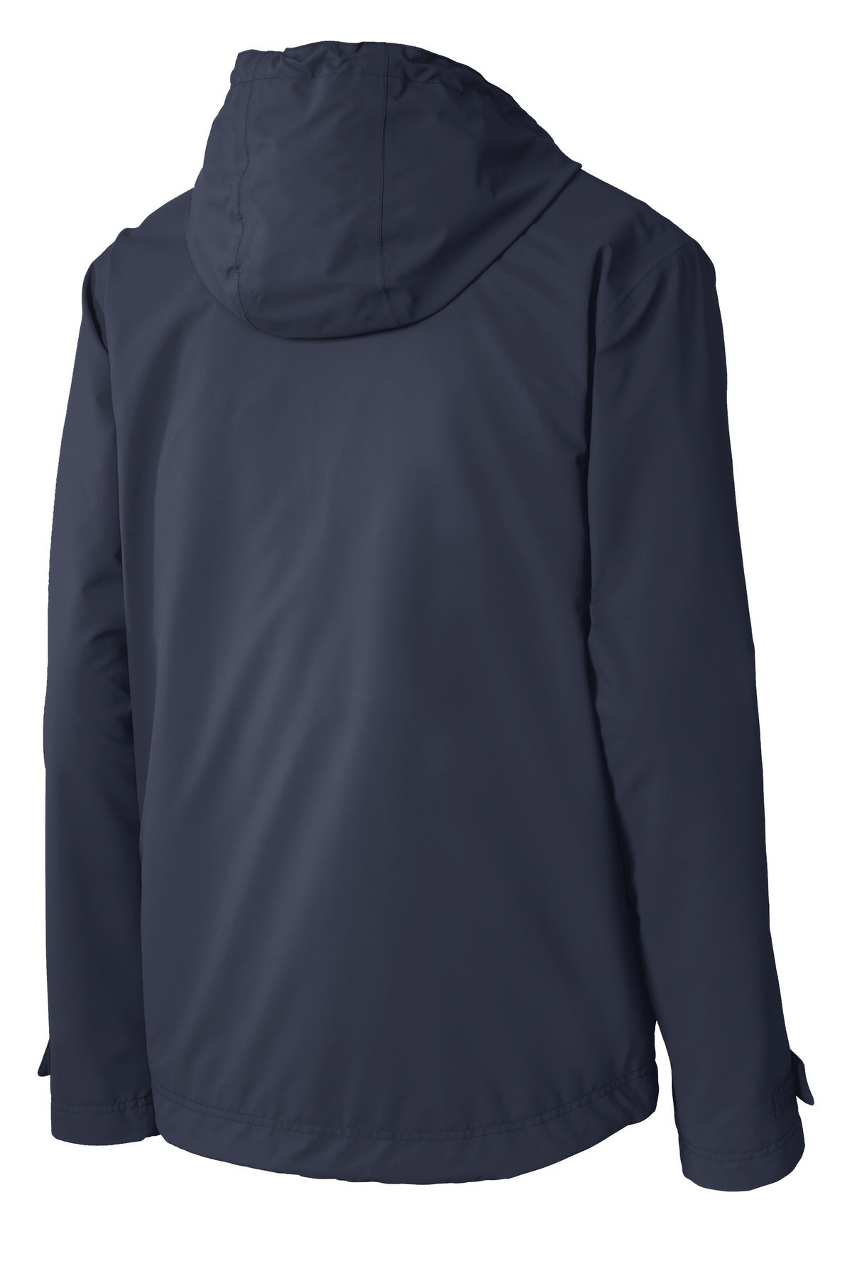 Rear View of Navy Port Authority Northwest Slicker. J7710 plain