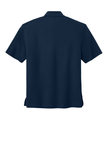 Rear View of Navy Sport-Tek Dri-Mesh Polo. K469 plain