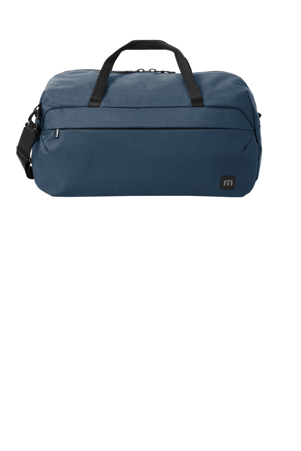 Rear View of Navy TravisMathew Lateral Duffel TMB200 plain