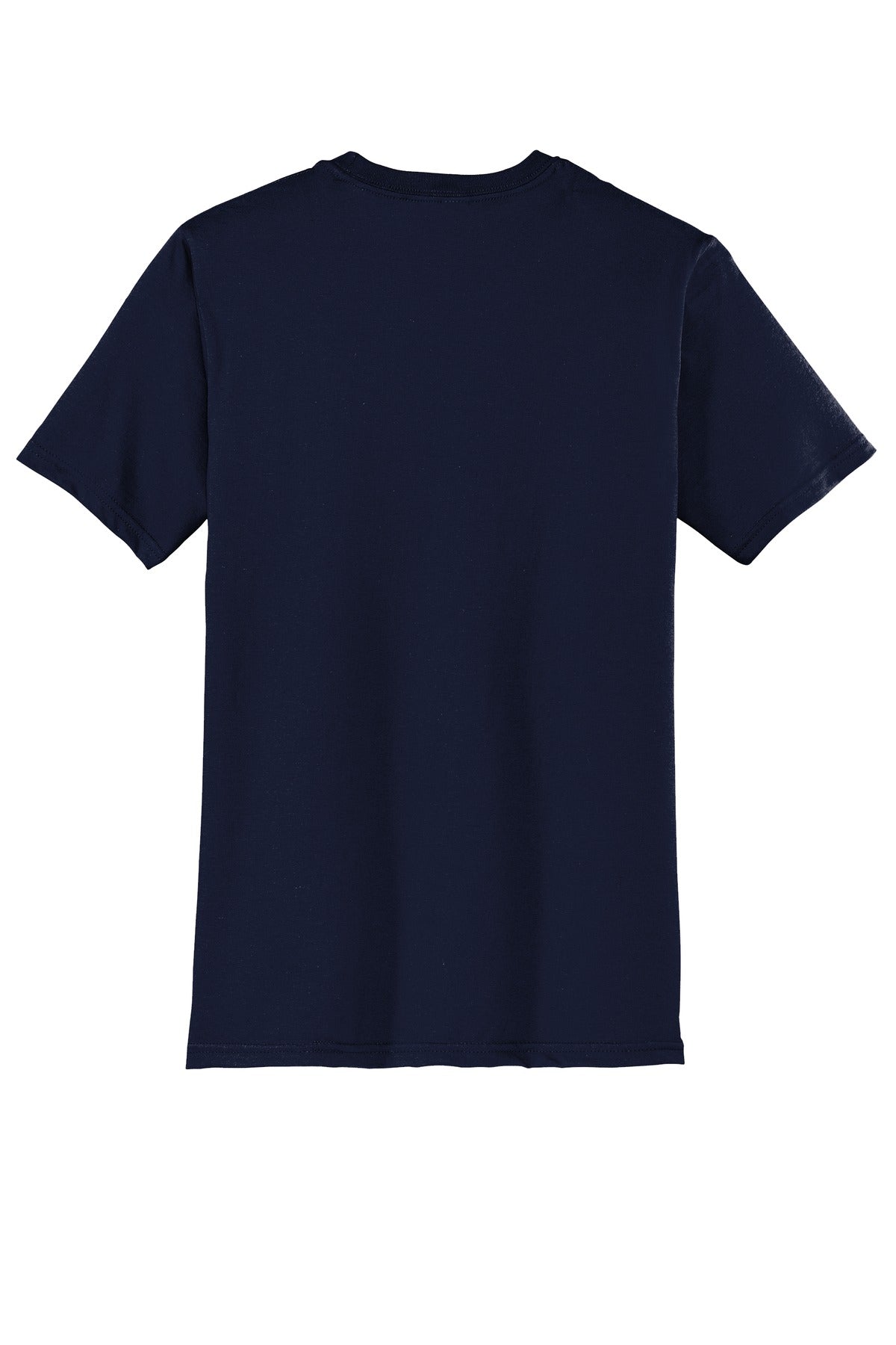 Rear View of New Navy District Very Important Tee . DT6000 plain