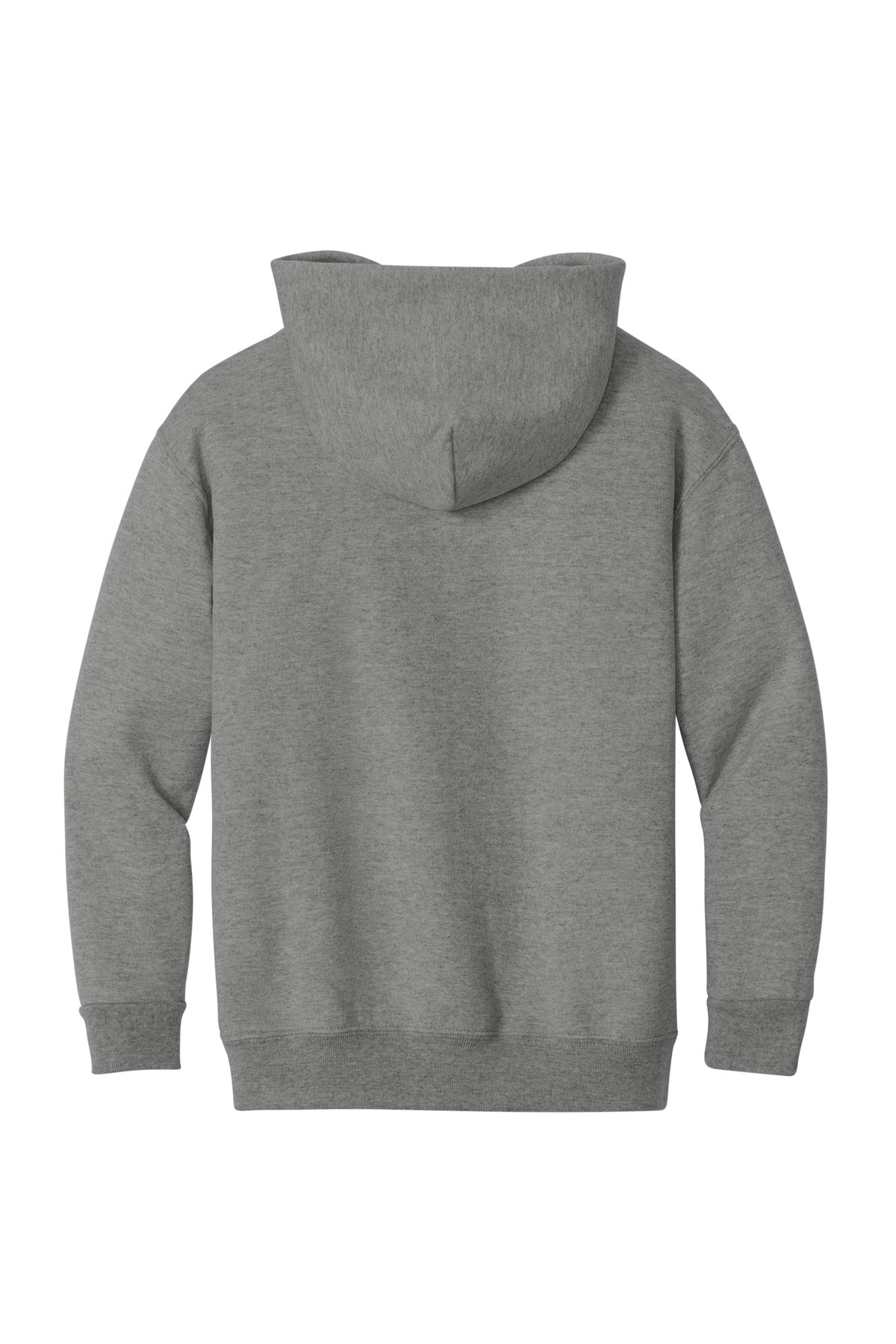 Rear View of Oxford Jerzees - Youth NuBlend Pullover Hooded Sweatshirt. 996Y plain