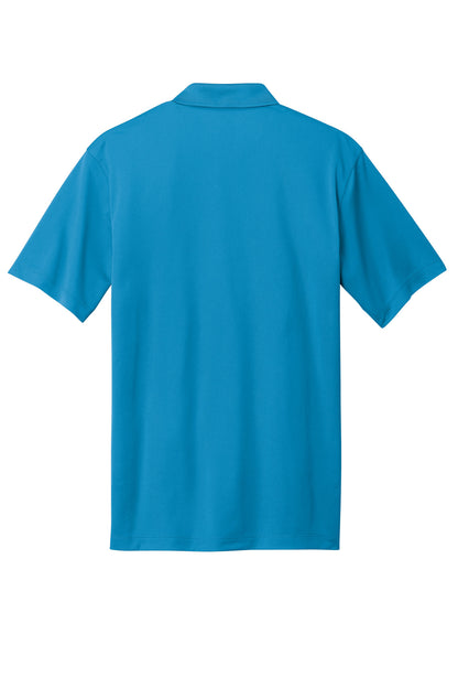 Rear View of ParcelBlue Port Authority C-FREE Performance Polo K863 plain
