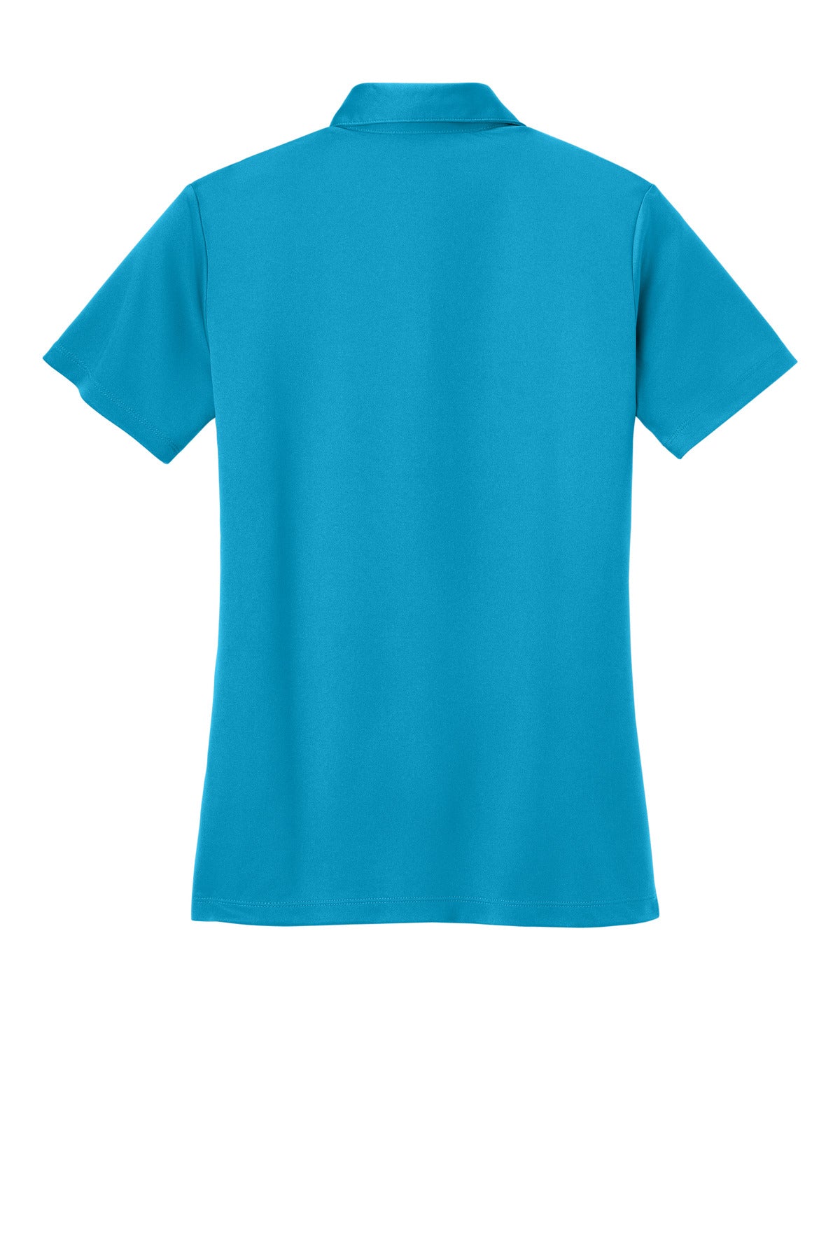 Rear View of ParcelBlue Port Authority Women's Silk Touch Performance Polo. L540 plain