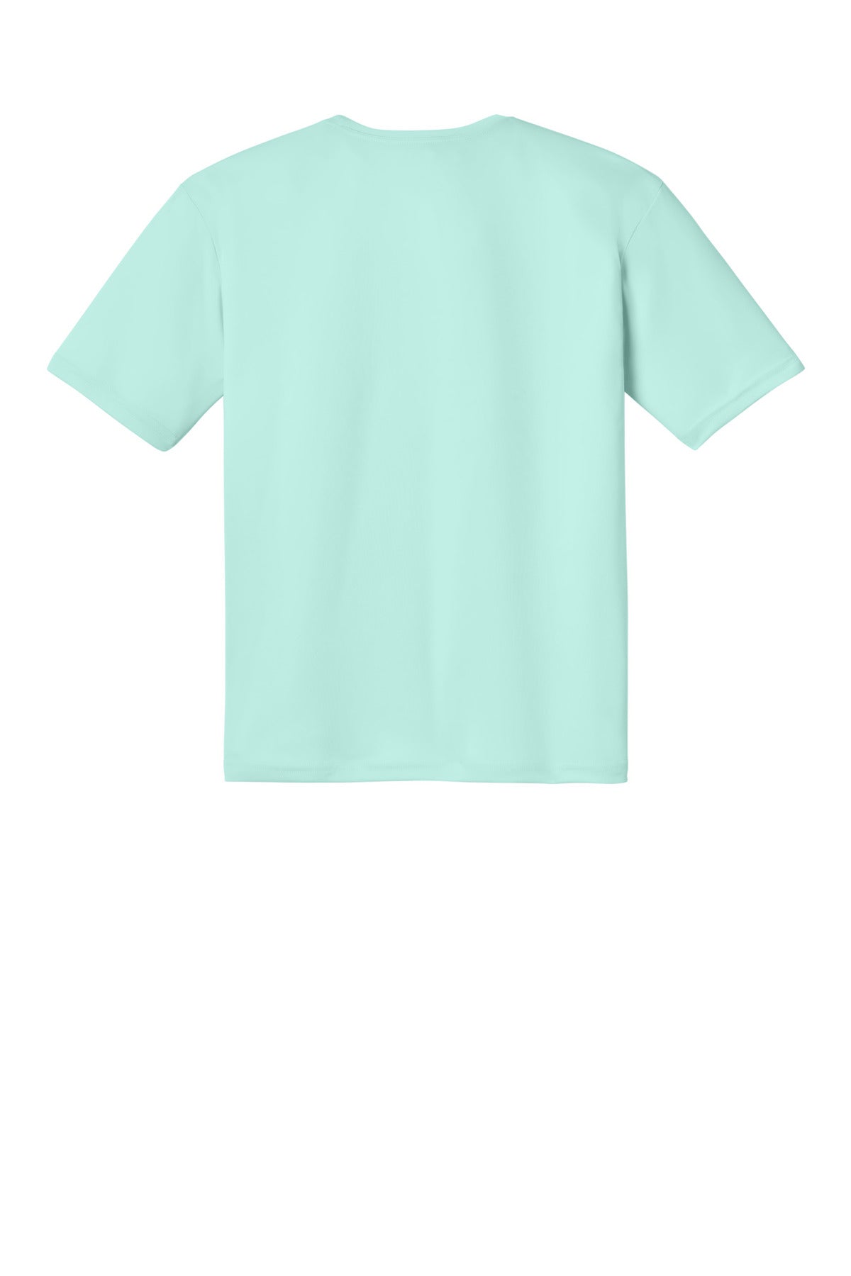 Rear View of PastelMint A4 Cooling Performance Short Sleeve Tee A4N3142 plain