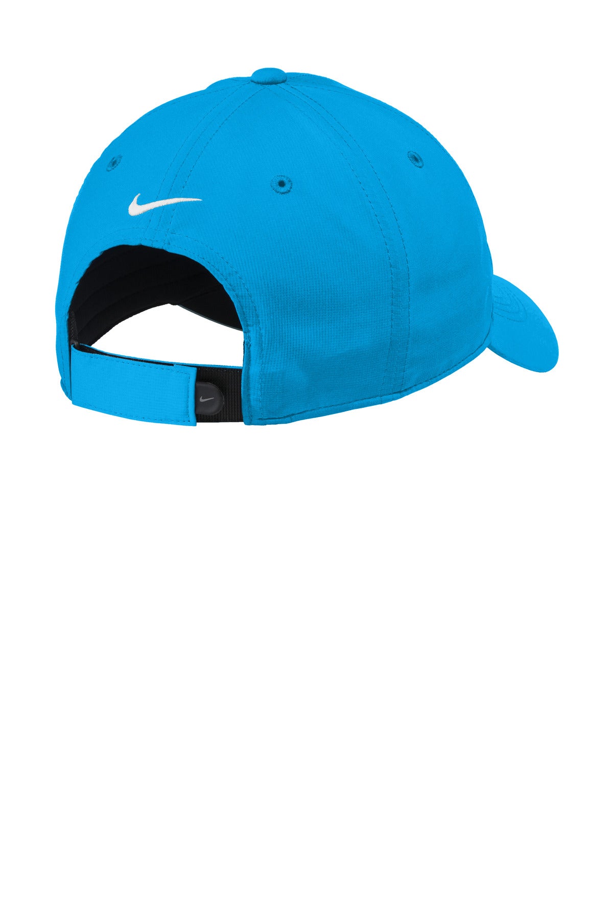 Rear View of PhotoBlue Nike Dri-FIT Tech Fine-Ripstop Cap NKFB6444 plain