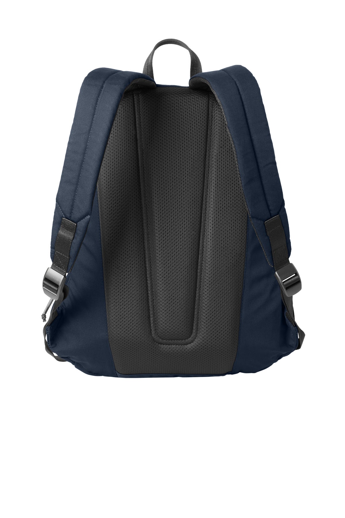 Rear View of RiverBlNv Mercer+Mettle Claremont Backpack MMB210 plain