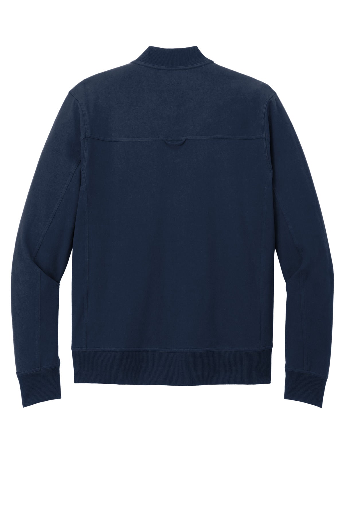 Rear View of RiverBlNv OGIO Outstretch Full-Zip OG830 plain