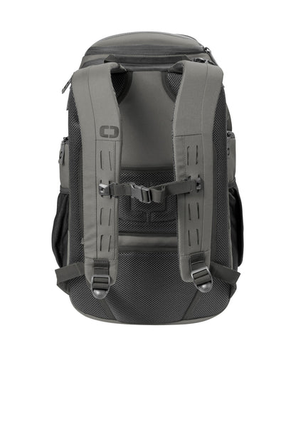 Rear View of RogueGrey OGIO Utilitarian Pack 91010 plain