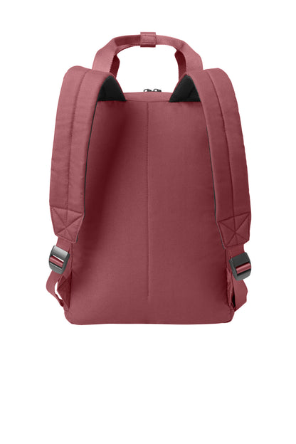 Rear View of Rosewood Mercer+Mettle Claremont Handled Backpack MMB211 plain