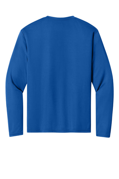 Rear View of Royal A4 Cooling Performance Long Sleeve Tee A4N3165 plain