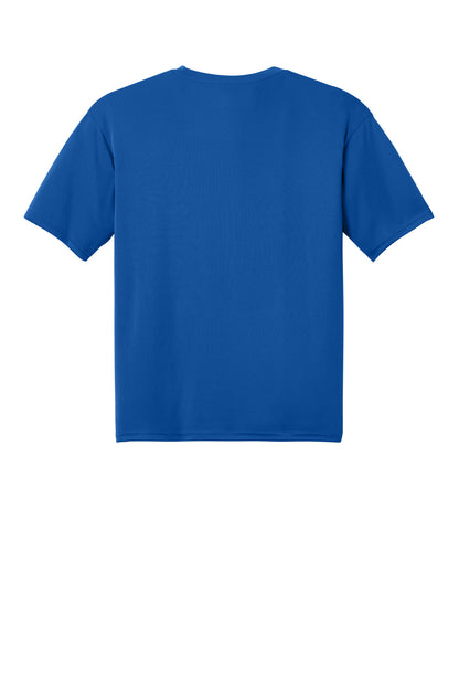 Rear View of Royal A4 Cooling Performance Short Sleeve Tee A4N3142 plain