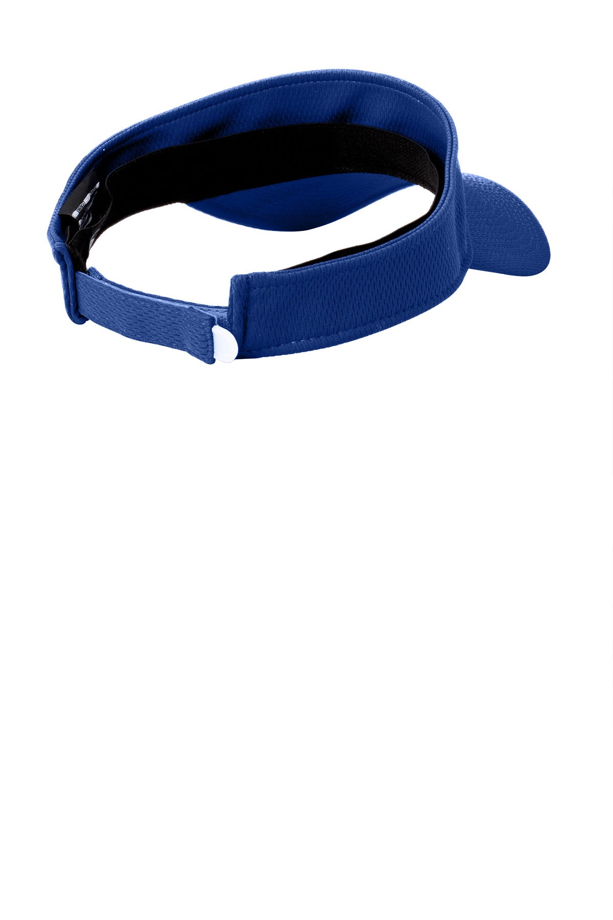 Rear View of Royal New Era Performance Dash Adjustable Visor NE219 plain