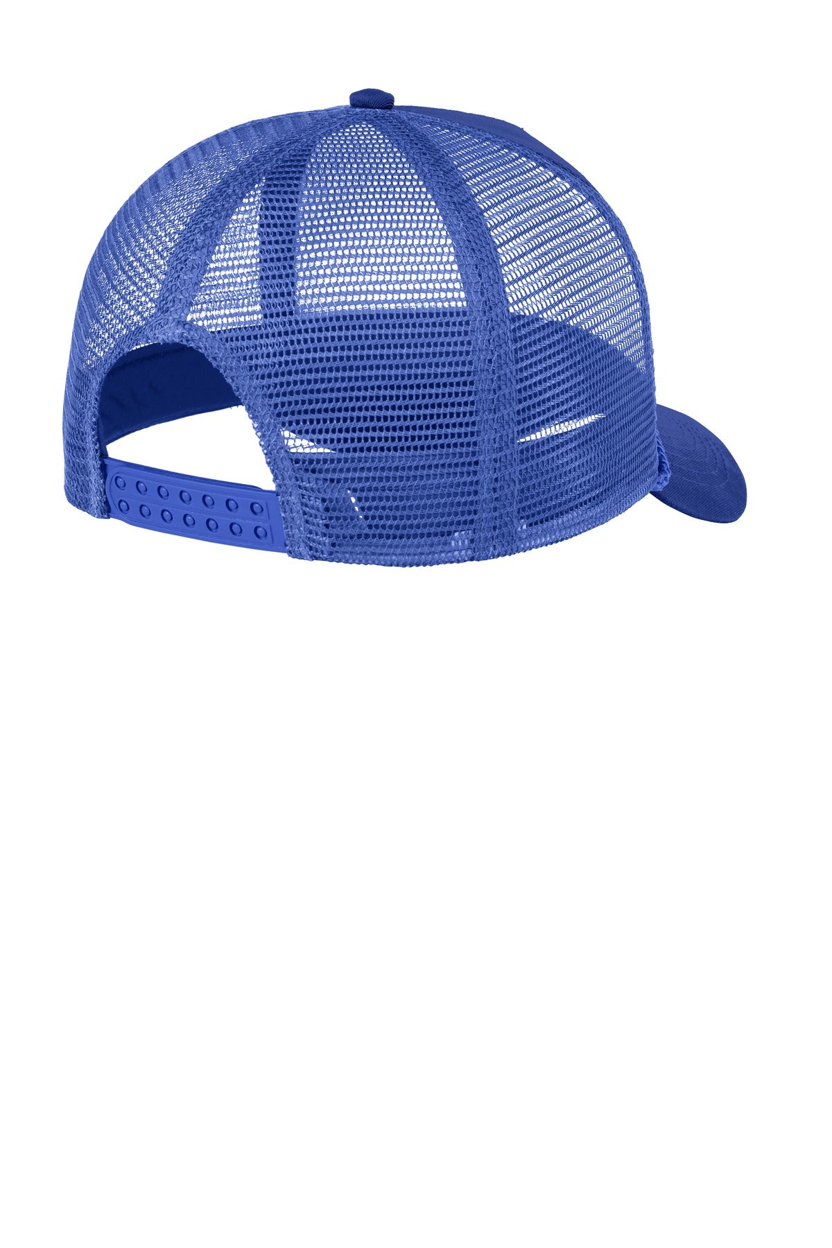 Rear View of Royal Port Authority 5-Panel Snapback Cap. C932 plain