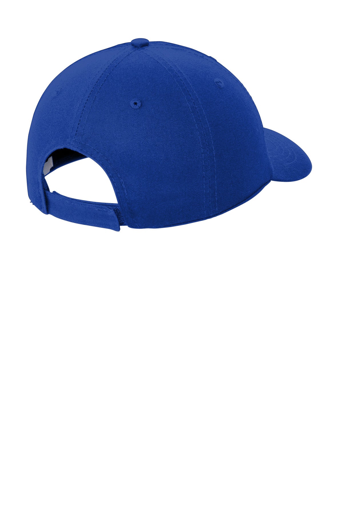 Rear View of Royal Port Authority Washed Twill Cap. CP78 plain