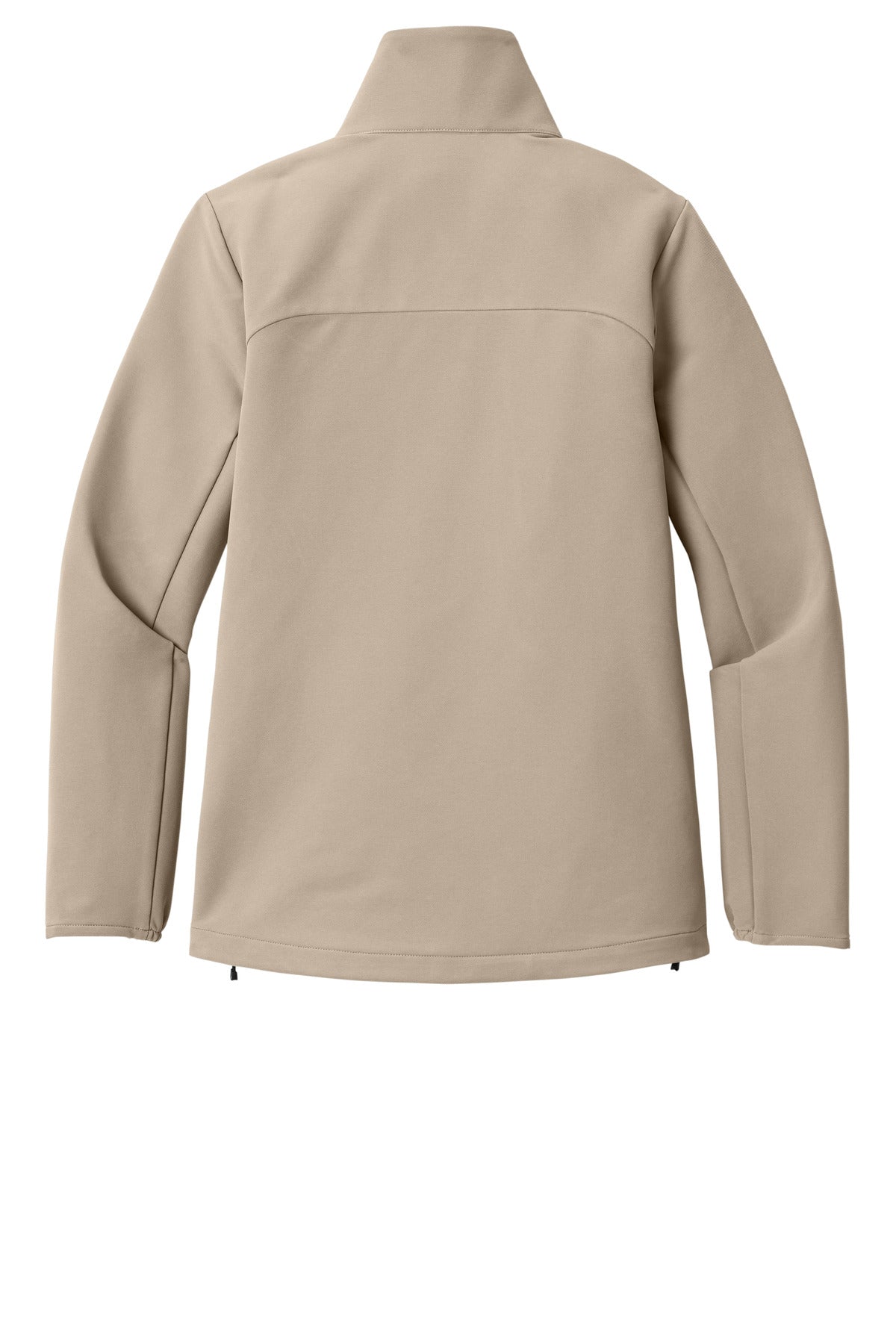 Rear View of Sahara OGIO Women's Kinetic Soft Shell LOG740 plain