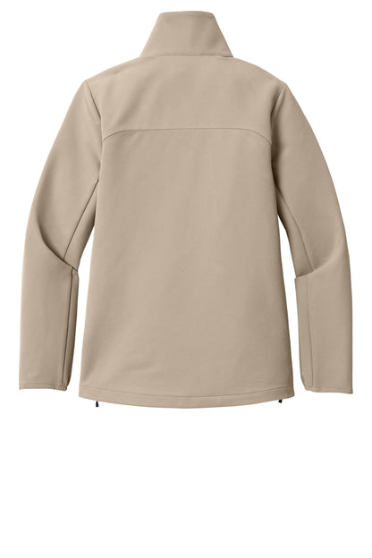 Rear View of Sahara OGIO Women's Kinetic Soft Shell LOG740 plain