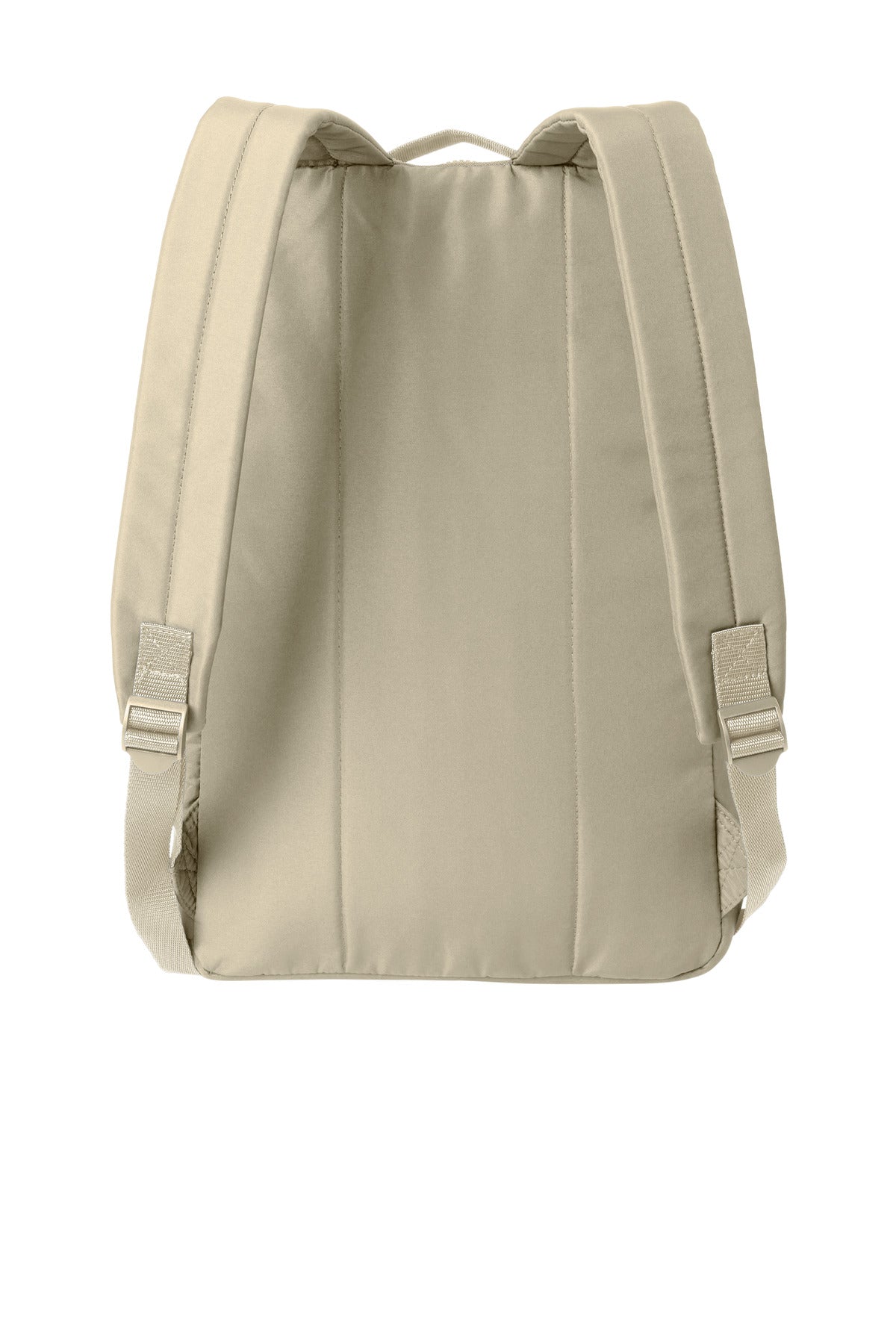 Rear View of Sahara Port Authority Matte Backpack BG235 plain