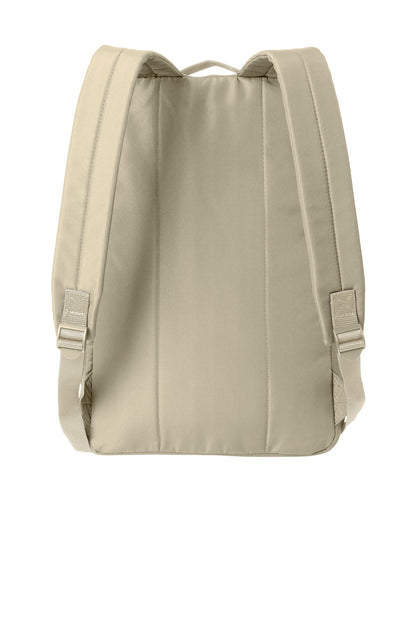 Rear View of Sahara Port Authority Matte Backpack BG235 plain