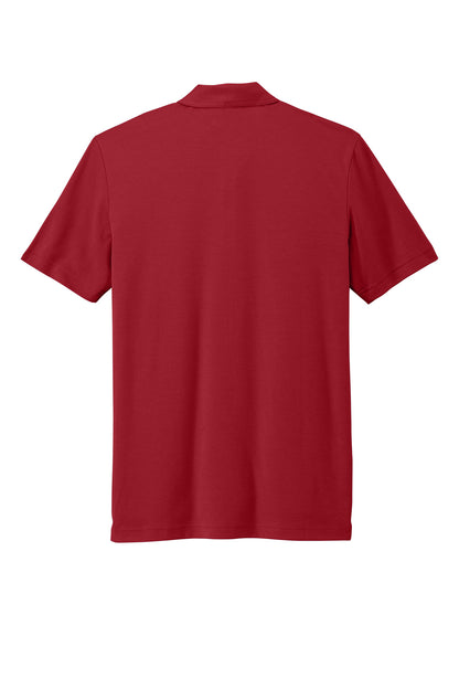 Rear View of ScooterRed TravisMathew Oceanside Solid Polo. TM1MU411 plain