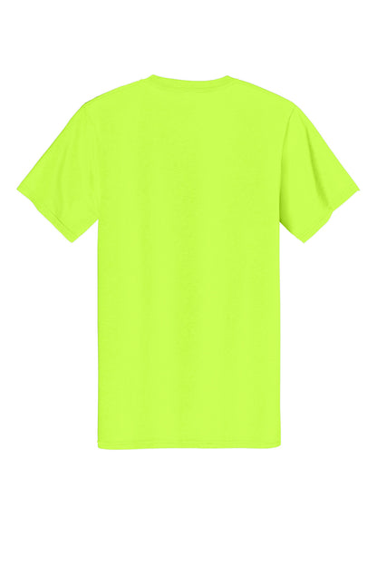 Rear View of SGreen Port & Co Essential Tee. PC61 plain