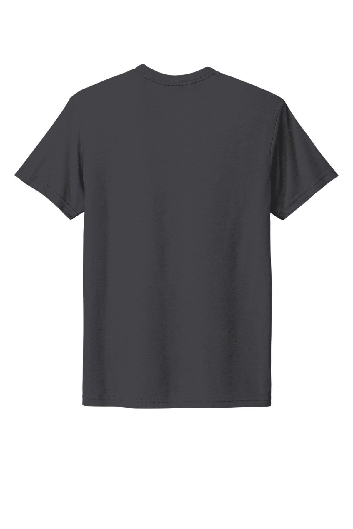 Rear View of SolidGrph Next Level Apparel Adult Tri-Blend Tee. NL6010 plain
