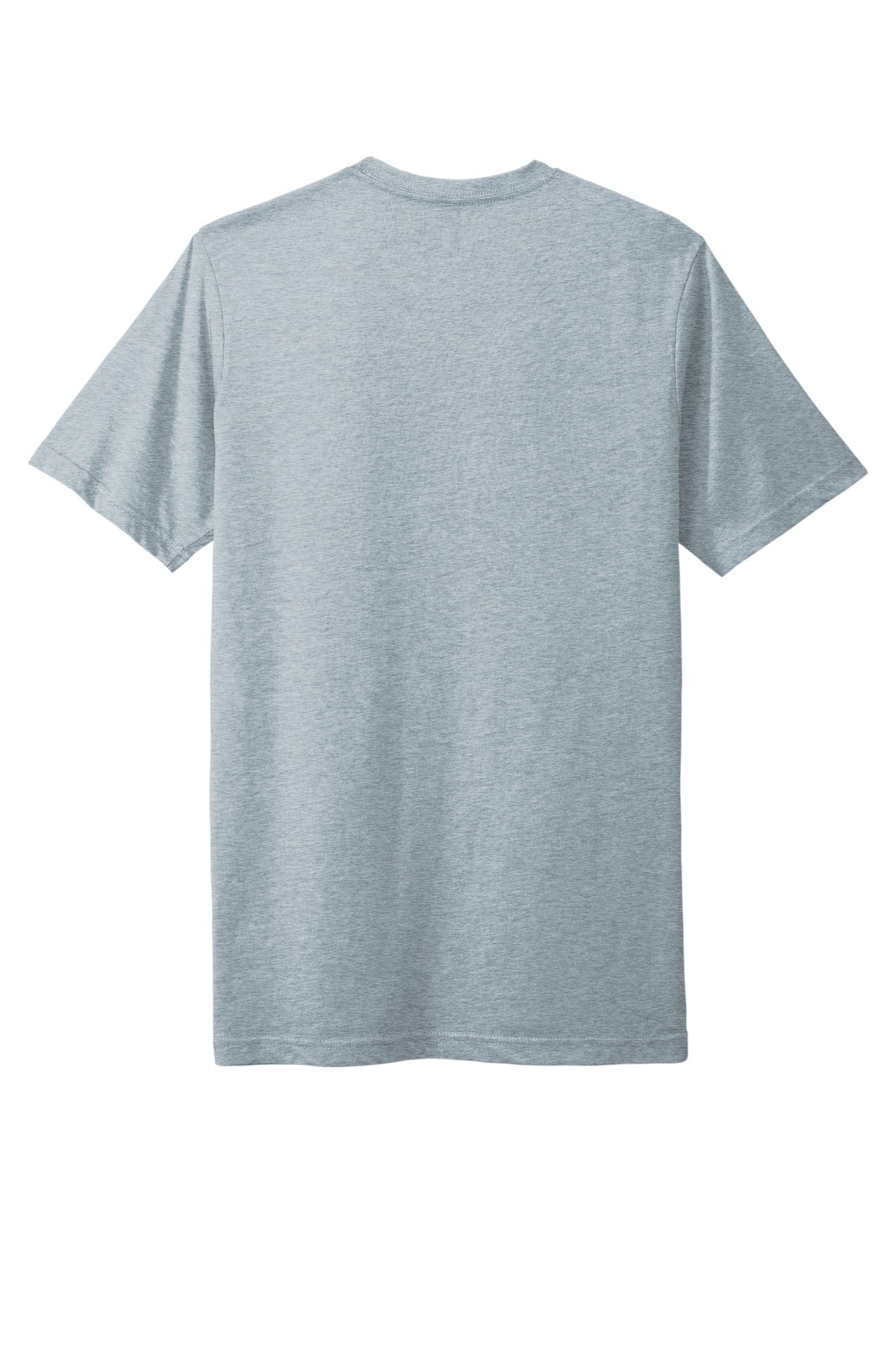 Rear View of StnwshDnm Next Level Apparel Adult Poly/Cotton Tee. NL6200 plain