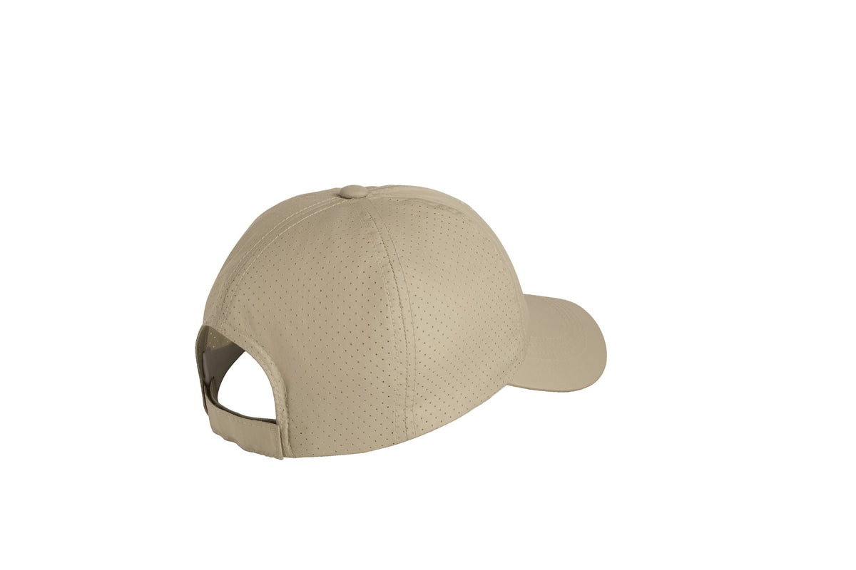 Rear View of Stone Port Authority Perforated Cap. C821 plain
