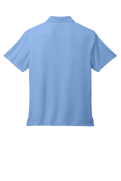 Rear View of SwissBlue Port Authority City Stretch Flat Knit Polo K683 plain