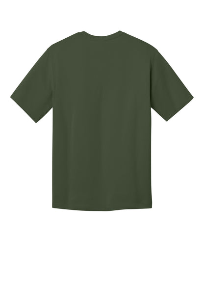 Rear View of TacticalGn CornerStone Workwear Pro Short Sleeve Tee CS440 plain