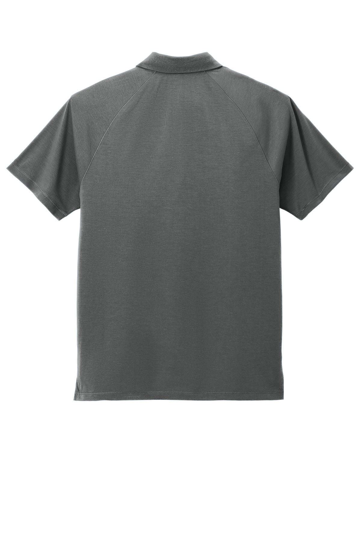 Rear View of TarmacGrey OGIO Motion Polo OG152 plain