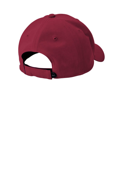 Rear View of TeamMaroon Nike Dri-FIT Legacy Cap NKFB6447 plain