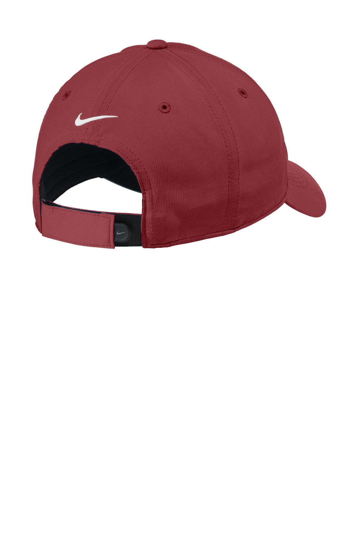 Rear View of TeamRed Nike Dri-FIT Tech Fine-Ripstop Cap NKFB6444 plain
