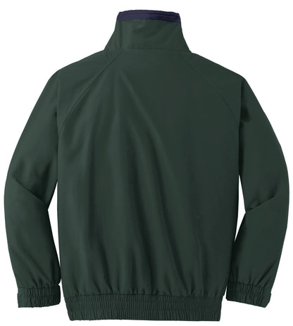 Rear View of Tr Huntr/Tr Ny Port Authority Competitor Jacket. JP54 plain