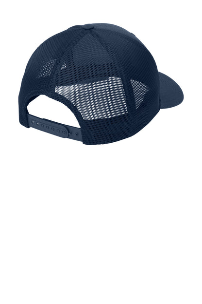Rear View of TrNv/TrNv Port Authority Flexfit 110 Mesh Cap C110 plain