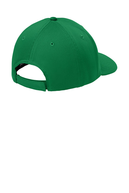Rear View of TrueKllyGr Sport-Tek Impact Mesh Stretch-Tek Adjustable Cap STC71 plain