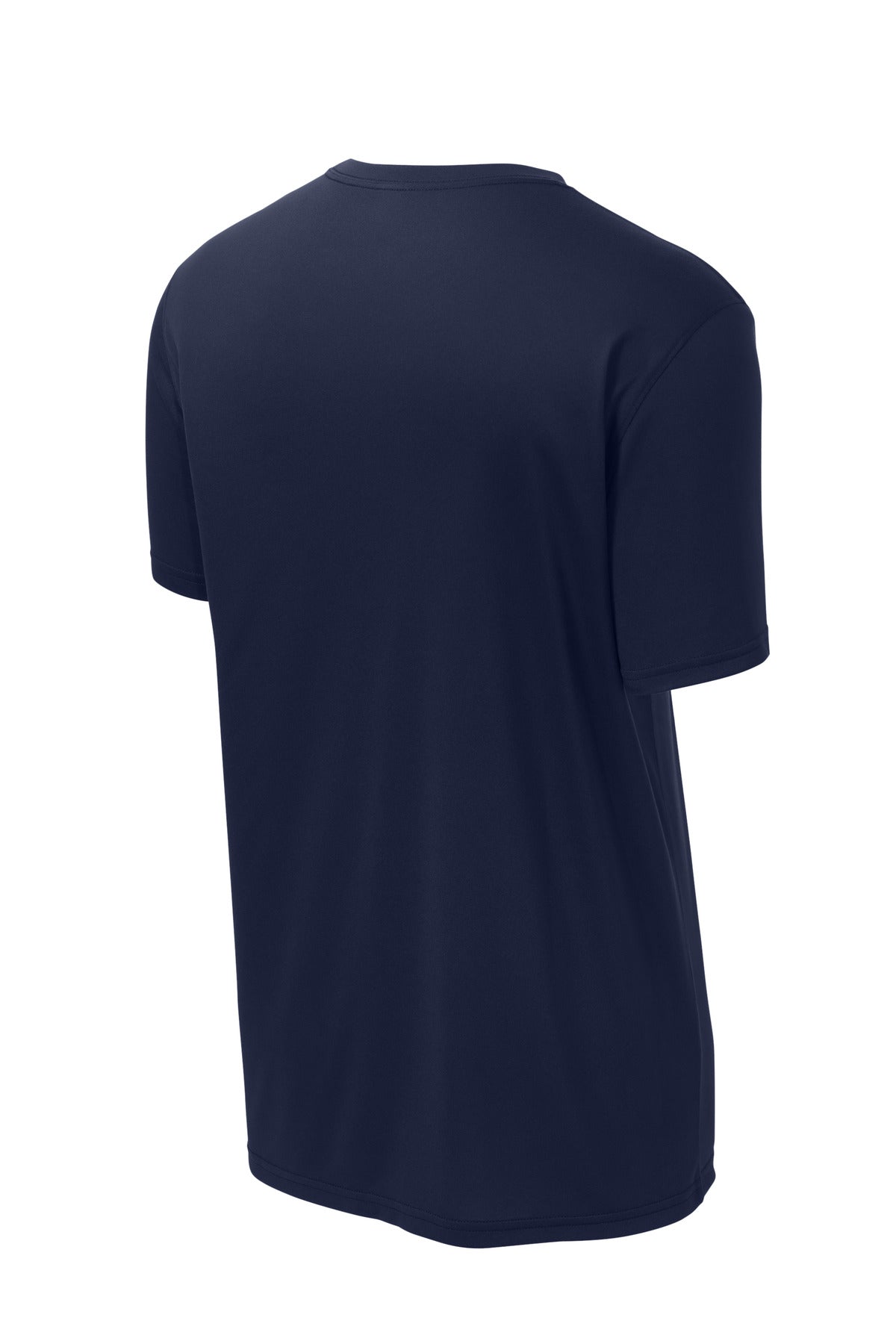 Rear View of TrueNavy Sport-Tek Echo Tee ST760 plain