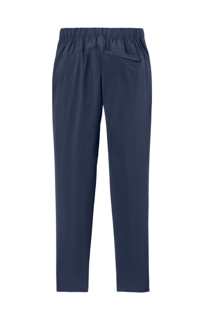 Rear View of TrueNavy Sport-Tek Repeat Pant PST485 plain