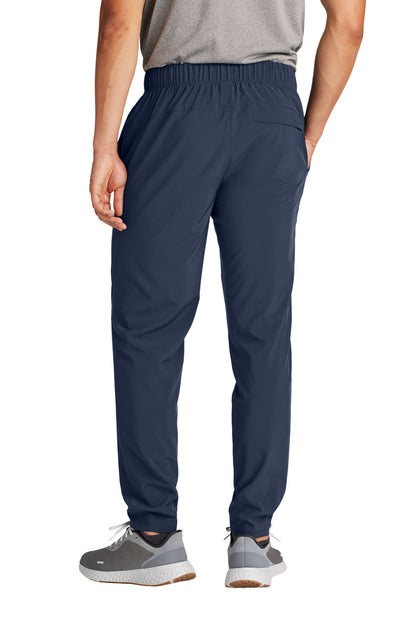 Rear View of TrueNavy Sport-Tek Repeat Pant PST485 plain