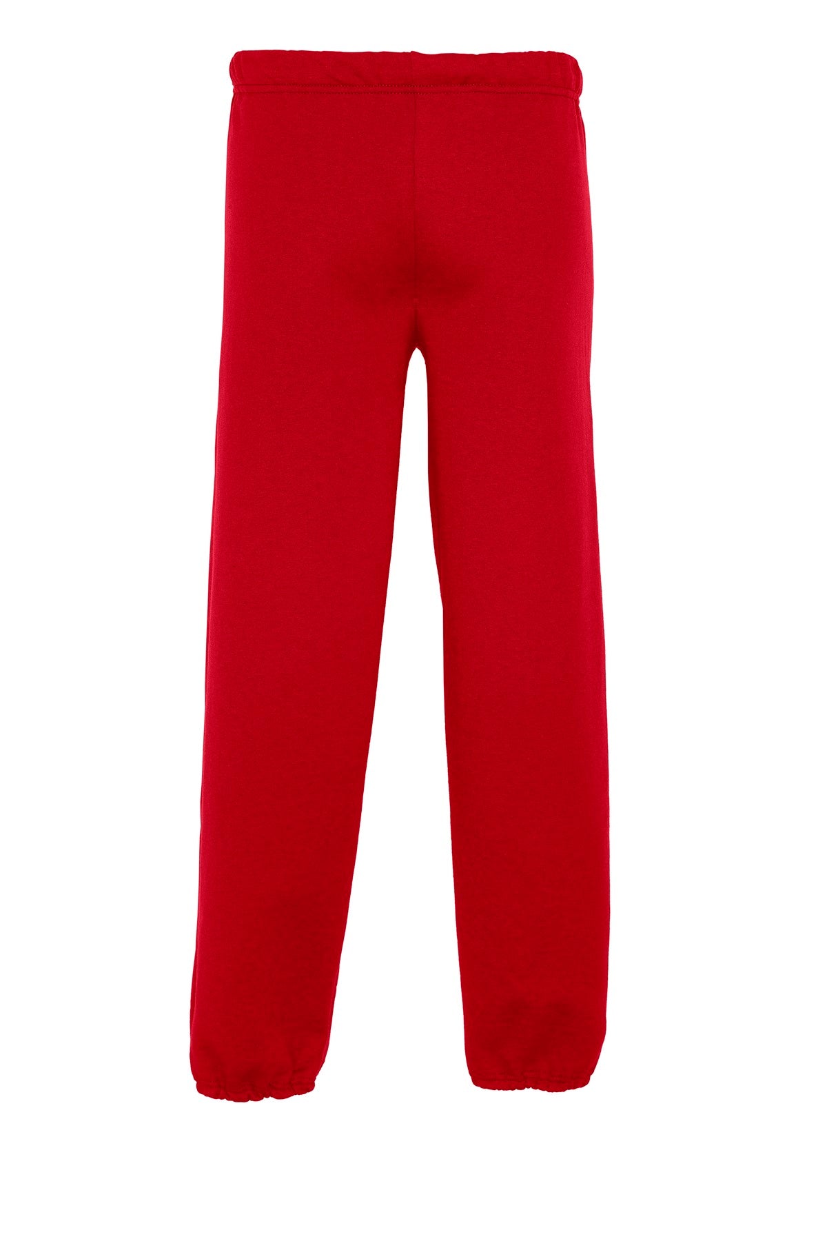 Rear View of TrueRed Jerzees - NuBlend Sweatpant. 973M plain