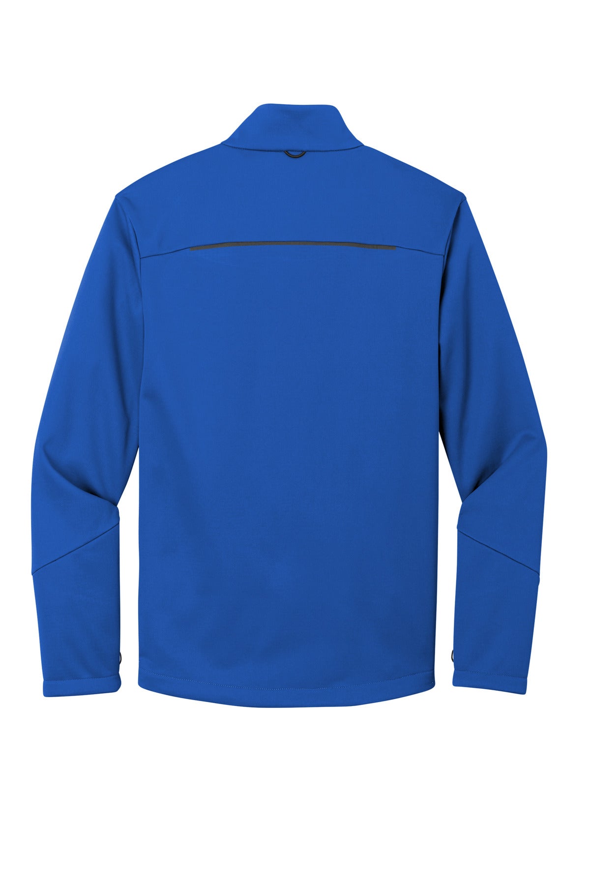 Rear View of TrueRoyal Port Authority Collective Tech Soft Shell Jacket J921 plain