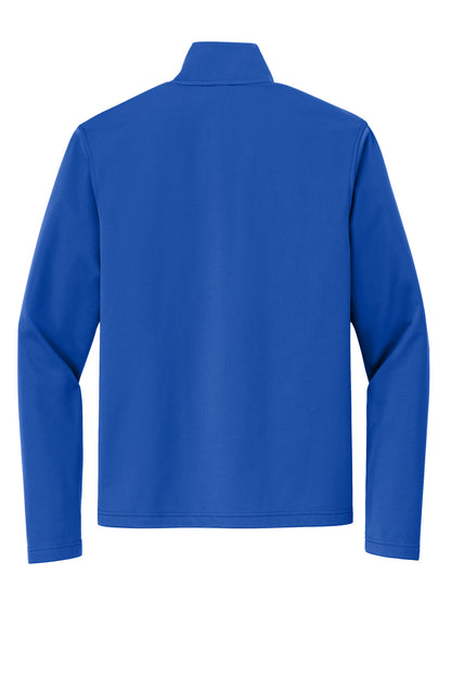 Rear View of TrueRoyal Port Authority Flexshell Jacket J617 plain
