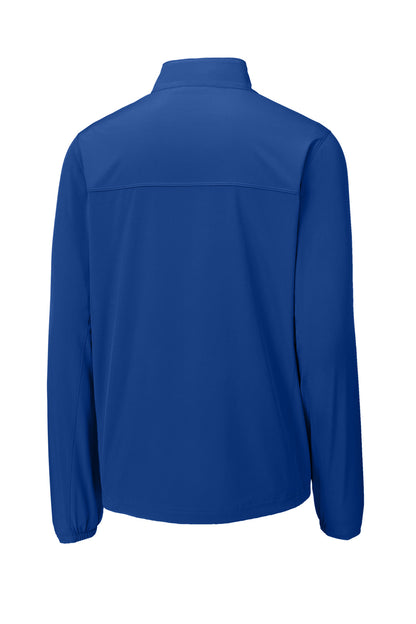 Rear View of TrueRoyal Sport-Tek Repeat 1/2-Zip JST481 plain