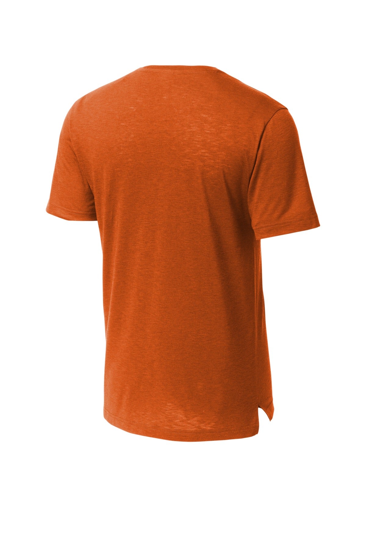 Rear View of TxOrange Sport-Tek PosiCharge Strive Tee. ST430 plain