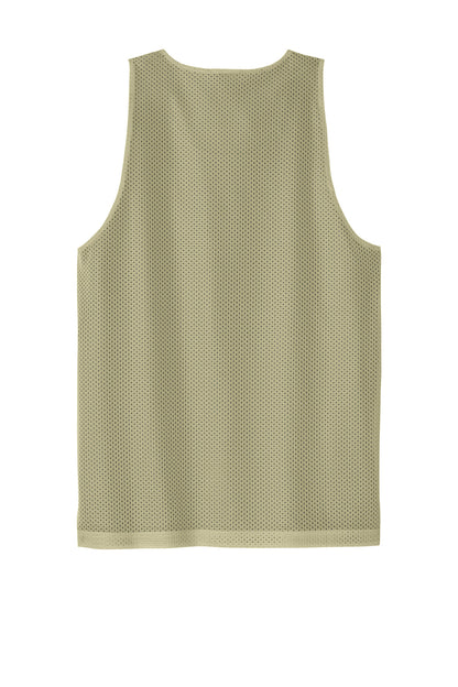 Rear View of VgsGld/Blk Sport-Tek PosiCharge Reversible Mesh Tank ST5000 plain
