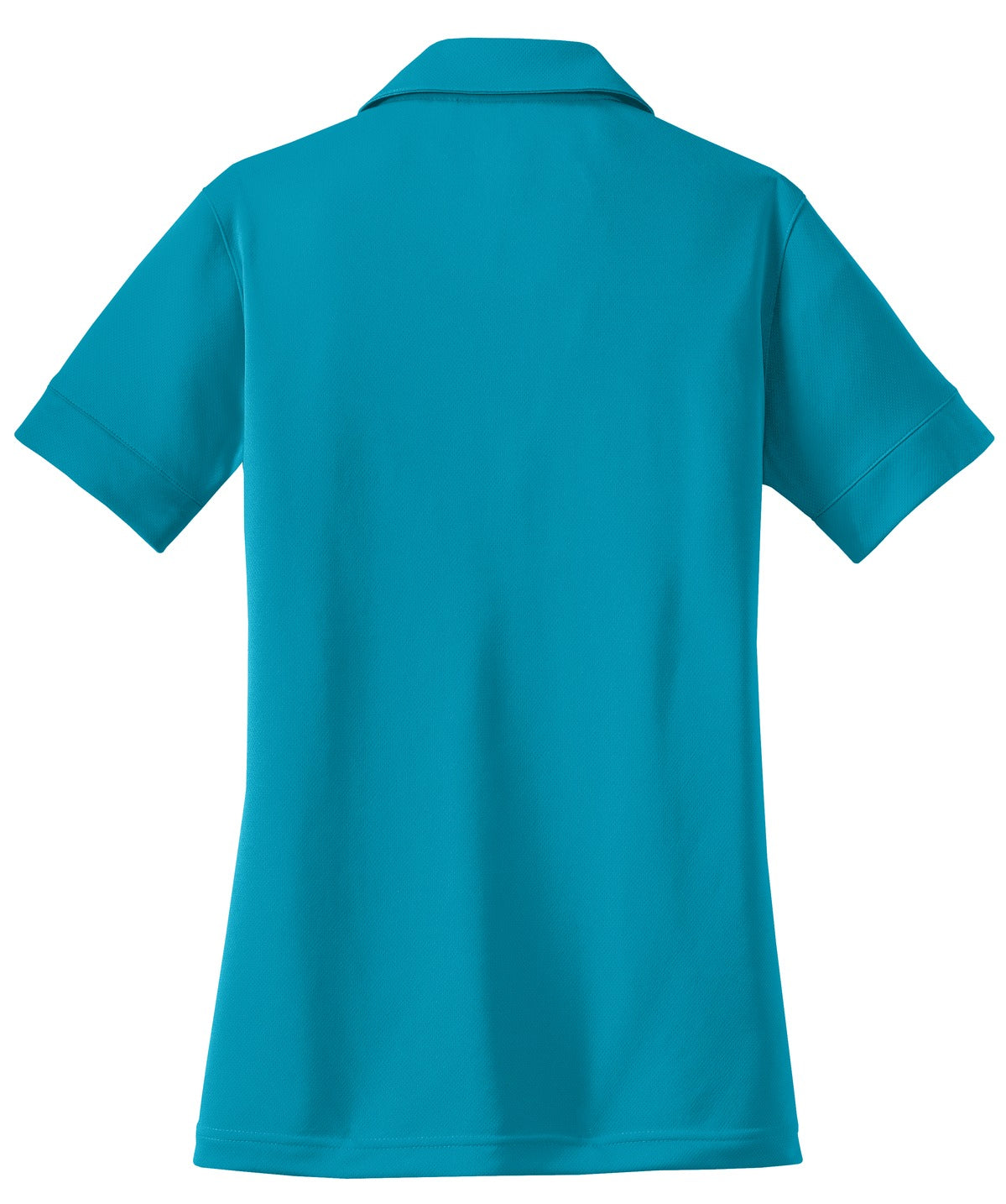 Rear View of Voltage Blue OGIO - Glam Polo. LOG105 plain