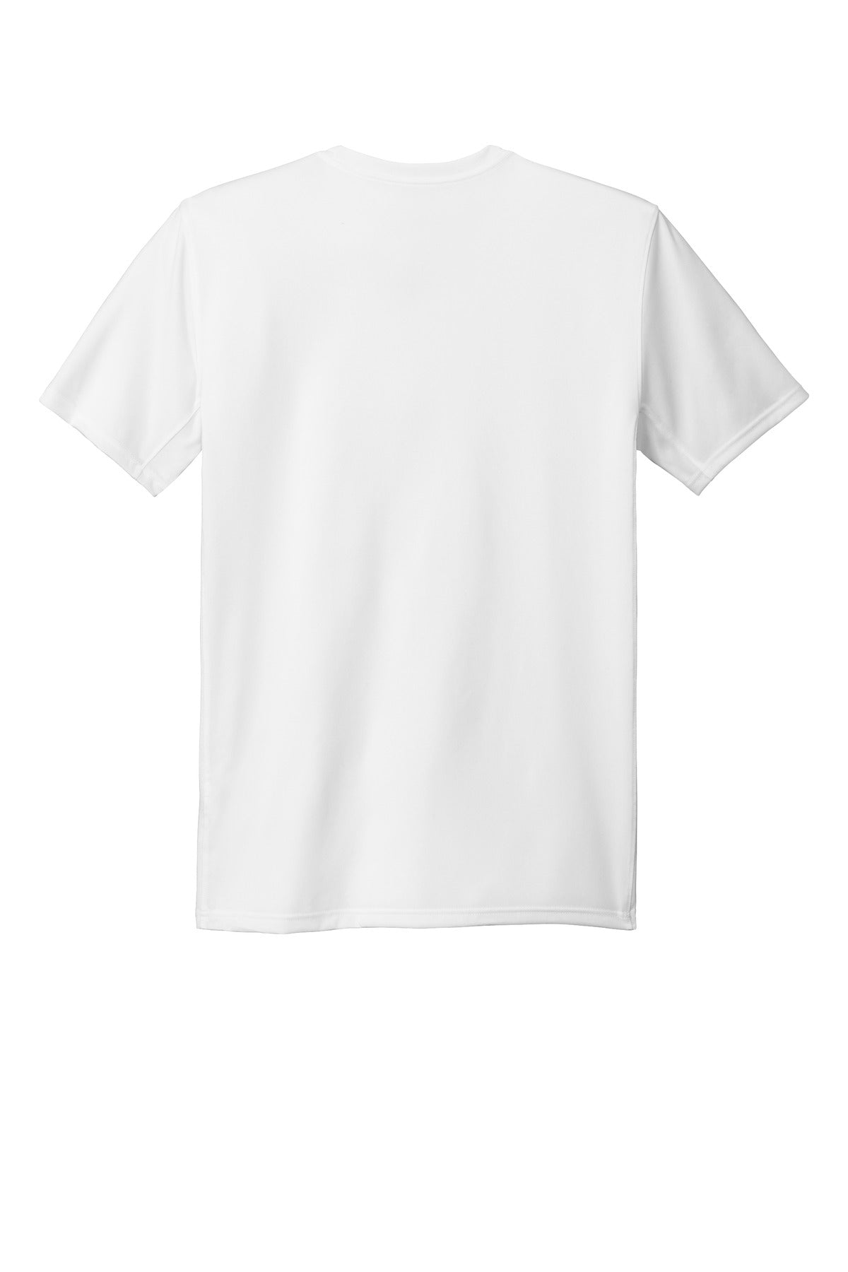 Rear View of White Nike Team rLegend Tee DV7299 plain