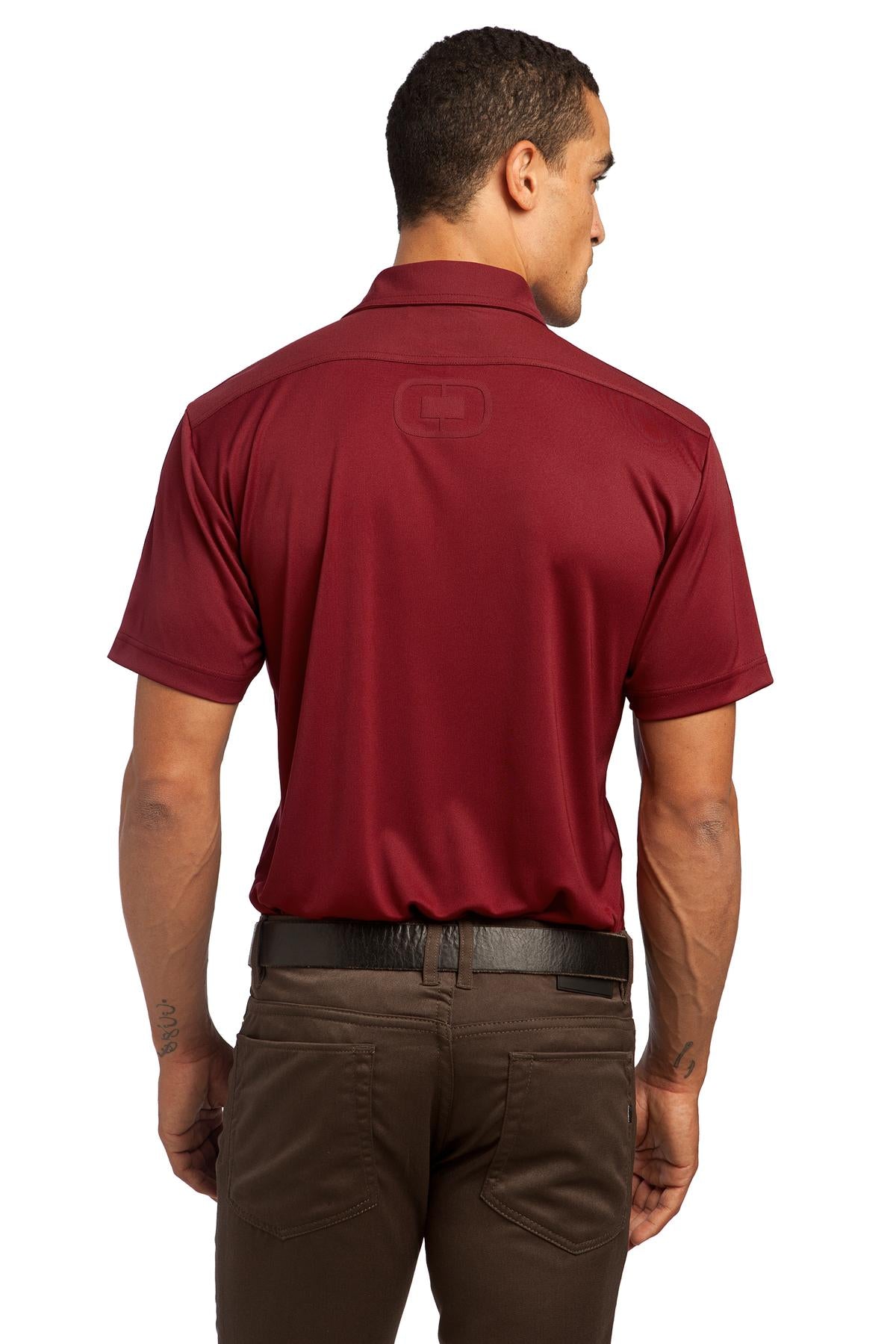 Rebel Red OGIO - Hybrid Polo. OG109 plain