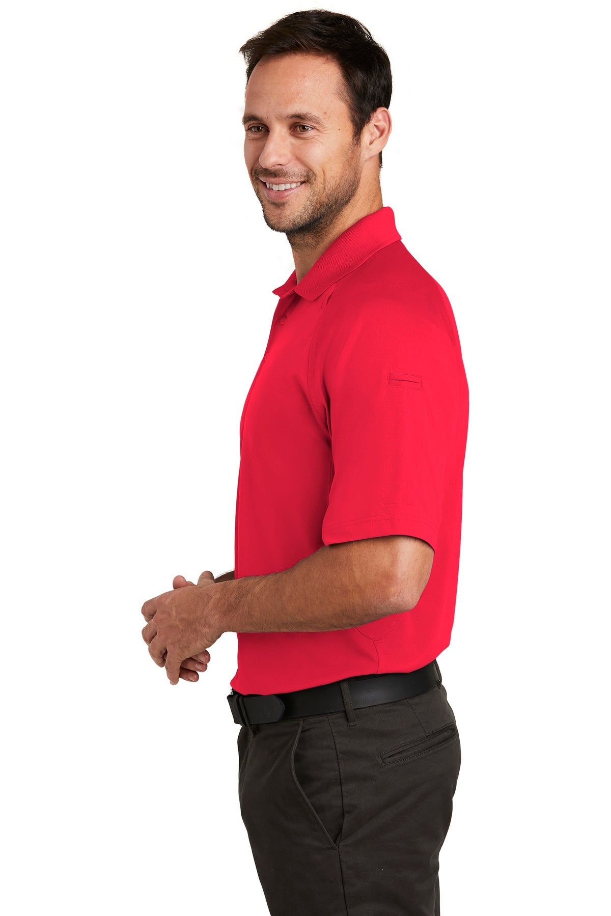 Red CornerStone Select Lightweight Snag-Proof Tactical Polo. CS420 plain
