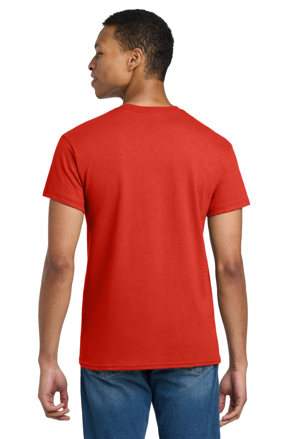 Red Gildan Tall 100% US Cotton T-Shirt 2000T plain